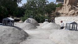 پایان مرمت حمام تاریخی وفس در شهرستان کمیجان