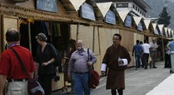 نخستین گروه از گردشگران برای نخستین بار در دو سال گذشته وارد بوتان شدند
