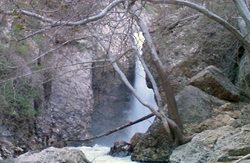 آبشار رود شیر یکی از جاذبه های طبیعی استان فارس به شمار می رود