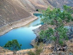 سد کرد آباد یکی از جاذبه های طبیعی استان زنجان به شمار می رود