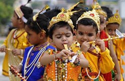 کریشنا جانماشتامی یکی از مهمترین فستیوال های هند است