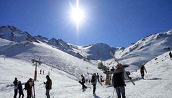 پیست اسکی تاریک دره یکی از جاذبه های تفریحی استان همدان به شمار می رود