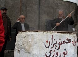 جشنواره پخت 700 کیلوگرم سمنو در تهران برگزار شد