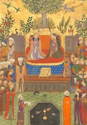 یک نقاشی متعلق به دوره تیموری در حراجی بهاره کریستیز به مبلغ 781 هزار پوند به فروش رفت