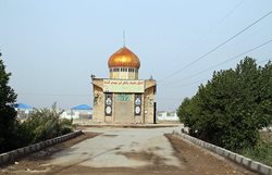 قدمگاه امام رضا یکی از جاذبه های مذهبی آبادان است