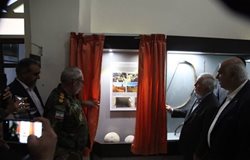 از توپهای سنگی دوران صفویه در موزه ارتش کرمان رونمایی شد