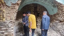 مرمت گرمابه تاریخی قلعه خان در مانه و سملقان شروع شد