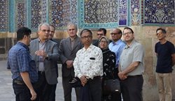 سفیر بنگلادش در ایران از مجموعه تاریخی شیخ صفی الدین اردبیلی بازدید کرد