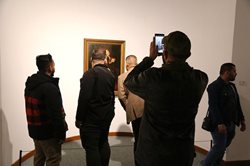 گروهی از دانشگاهیان عراقی از موزه هنرهای معاصر تهران بازدید کردند