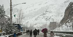 نگاهی به برف زمستانی توچال تهران