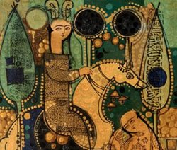 یک نقاشی بدون عنوان اثر صادق تبریزی در کریستیز پاریس فروخته شد