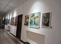 نمایشگاه نقش نگاره رویا با محوریت بناهای تاریخی افتتاح شد