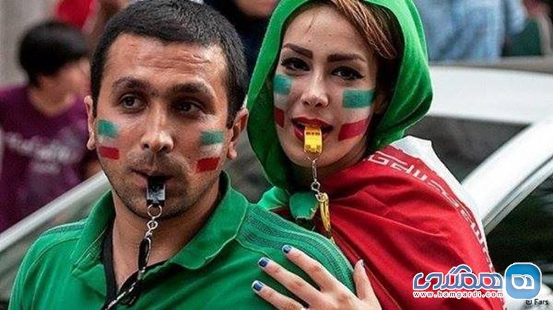 بدرقه تیم ملی با حضور "روحانی"