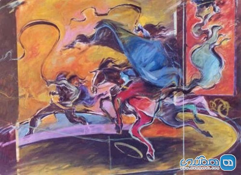 نمایشگاه نقاشی علیرضا میرزا آقایی