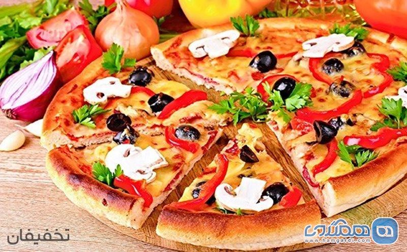 50% تخفیف استفاده از منوی پیتزاها در فست فود پیتزابار