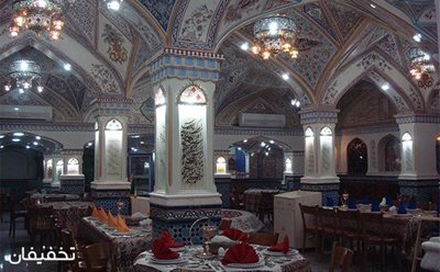 تهران-45-تخفیف-بوفه-جدید-و-متنوع-نهار-و-شام-رستوران-سنتی-دف-50696