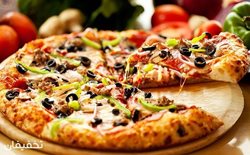 50% تخفیف پیتزا سیسیلی در فست فود علاالدین شعبه کیش