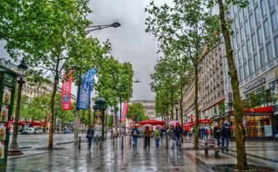 فروشگاه های خیابان شانزه لیزه Champs Elysees Paris