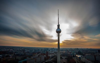 برج مخابراتی فرنشترم Fernsehturm Berlin
