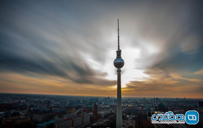 برج مخابراتی فرنشترم Fernsehturm Berlin