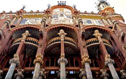قصر موسیقی کاتالان Palace Of Catalan Music Barcelona