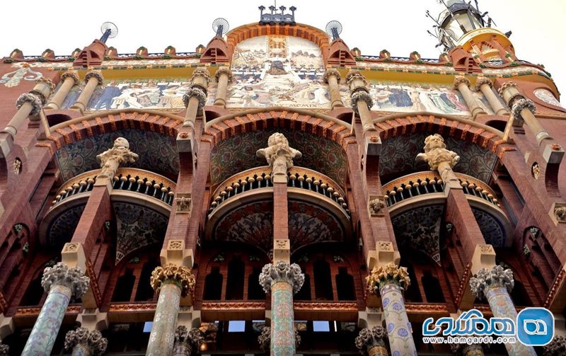 قصر موسیقی کاتالان Palace Of Catalan Music Barcelona