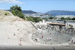 آمفی تئاتر باستانی بدروم Bodrum Amphitheater
