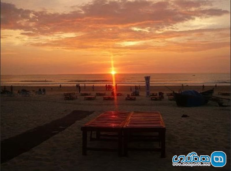 ساحل کاولوسیم Cavelossim Beach