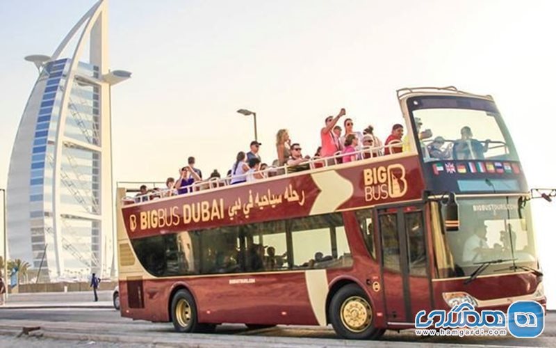 اتوبوس گردشگری- توریستی (هاپ آن هاپ آف) دبی City Tour Hop-On Hop-Off