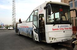 اتوبوس گردشگری- توریستی (هاپ آن هاپ آف) ازمیر Izmir Hop-On Hop-Off Bus