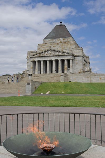آرامگاه یادبود Shrine of Remembrance