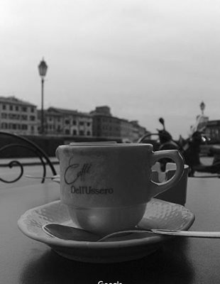 کافه Caffè dell'Ussero dal 1775 a Pisa