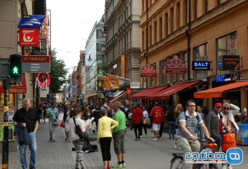 خیابان Drottninggatan Street