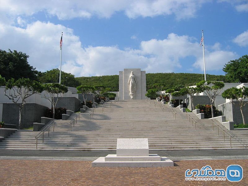 یادبود گورستان ملی اقیانوس آرام National Memorial Cemetery of the Pacific