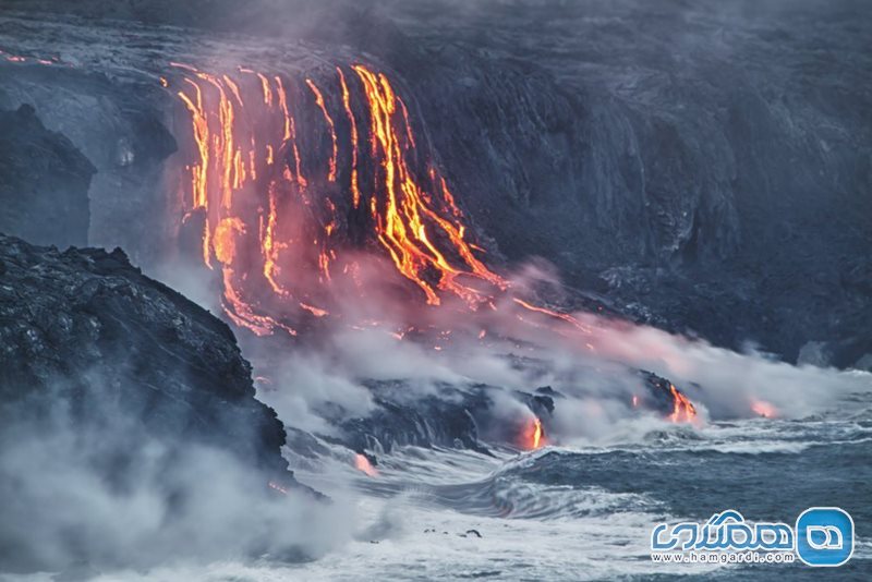 پارک ملی آتشفشان های هاوایی Hawaiʻi Volcanoes National Park