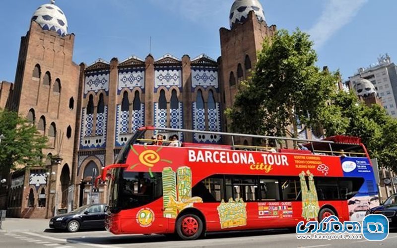 اتوبوس گردشگری- توریستی (هاپ آن هاپ آف) بارسلونا Hop On Hop Off