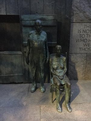 بنای یادبود فرانکلین دی روزولت Franklin Delano Roosevelt Memorial