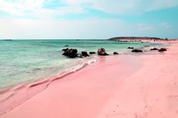 ساحل الافونیسی Elafonissi Beach