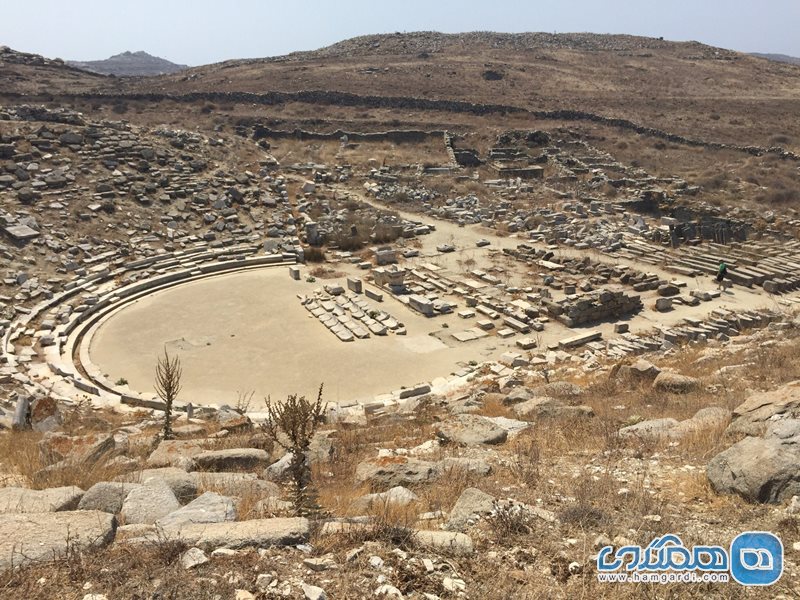جزیره باستانی دلوس Archaeological site of Delos