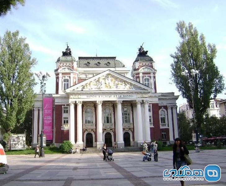 تئاتر ملی ایوان وازوف در صوفیه Ivan Vazov National Theater in Sofia