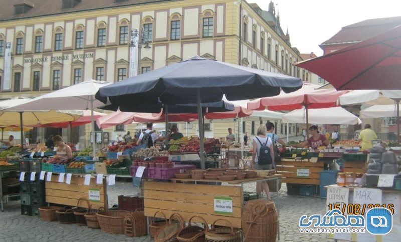 بازار Zelny trh برنو
