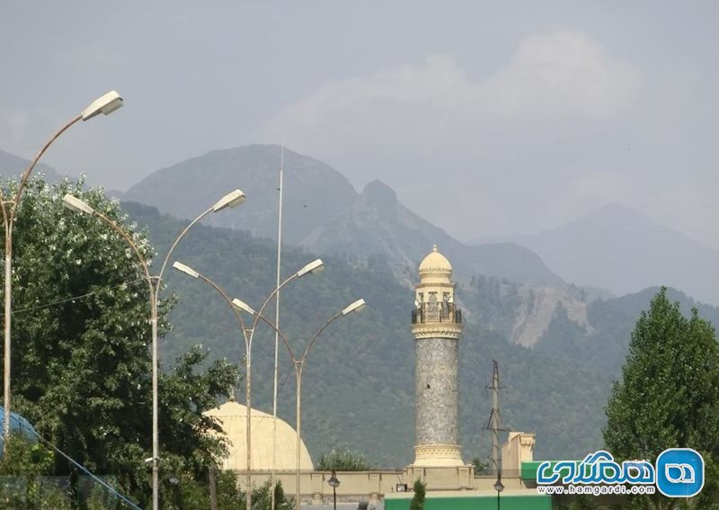 مسجد جامع شهر گابالا شکی Gabala City New Mosque