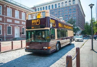 اتوبوس گردشگری- توریستی (هاپ آن هاپ آف) فیلادلفیا Hop on Hop off Bus Tour Philadelphia