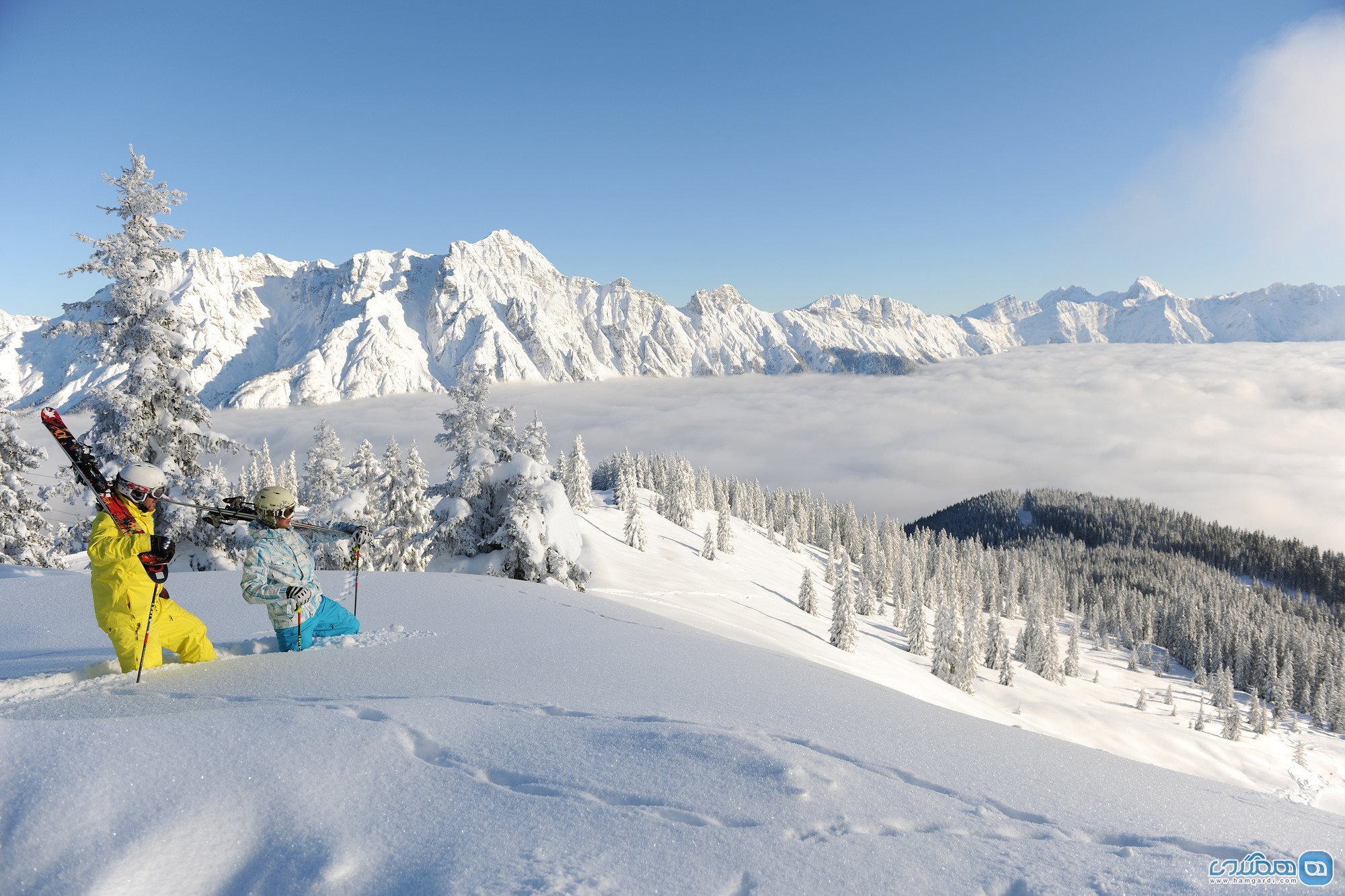 Saalbach Hinterglemm، یکی از زیباترین ارتفاعات زمستانی اروپا