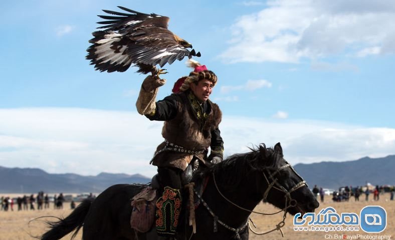 عقاب طلایی کشور قزاقستان