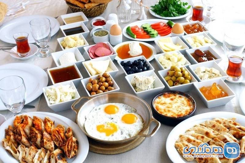 صبحانه ی ترکی
