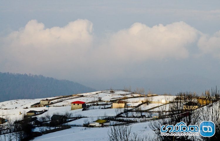 روستای فیلبند در زمستان