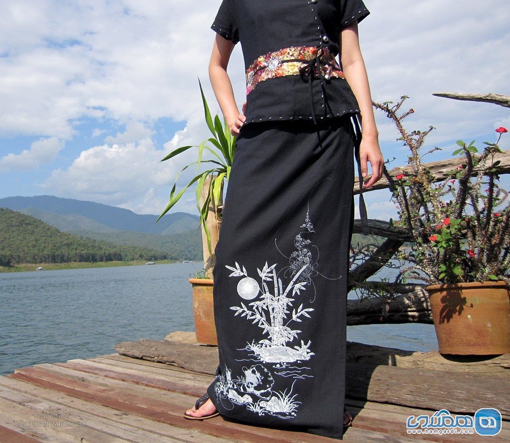 دامن فاسین ، لباس سنتی زنانه در تایلند