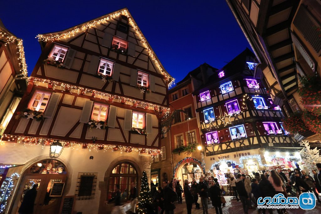 بازار کریسمس در کایزرسبرگ ، محبوب ترین روستای فرانسه 