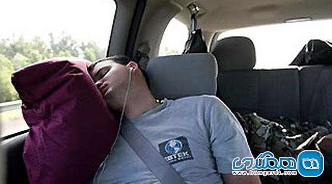 خوابیدن در ماشین